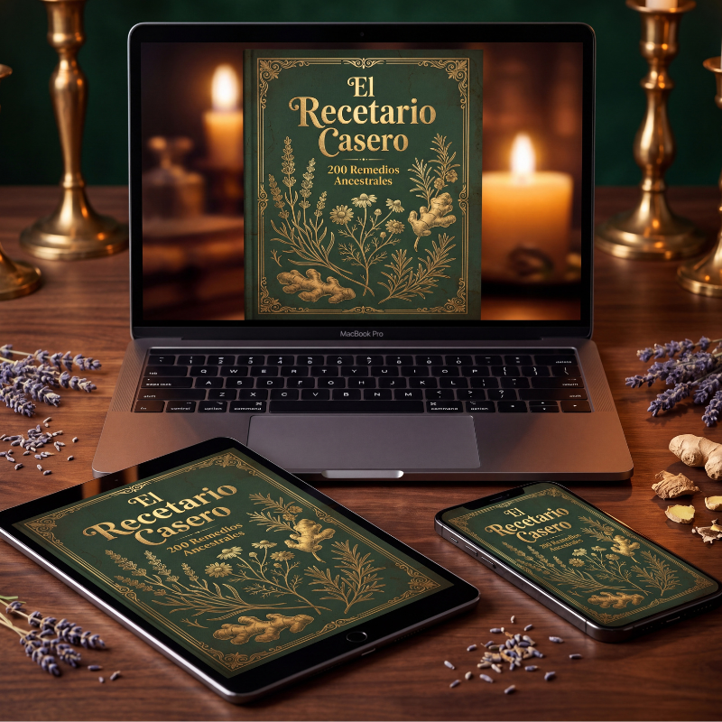 El Recetario Casero — portada del ebook